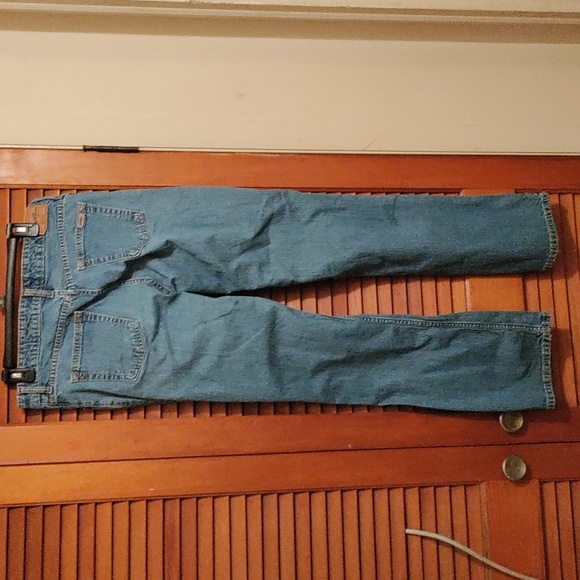 Levi Strauss woman size 12 stretch mid-rise bootcut jeans - Picture 2 of 4